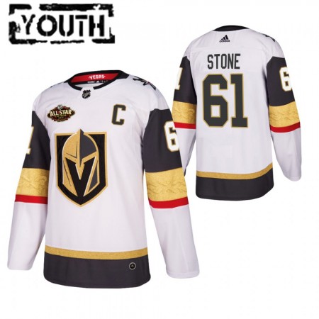 Dětské Hokejový Dres Vegas Golden Knights Mark Stone 61 2022 NHL All-Star Bílý Authentic